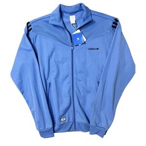 Adidas Originals VIP Carlo Track Top Jacket Large Blue Trefoil Vintage NWT Rare‎